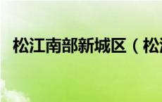 松江南部新城区（松江南部新城最新消息）
