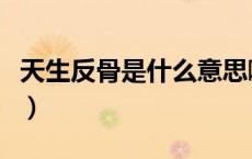 天生反骨是什么意思啊（天生反骨是什么意思）