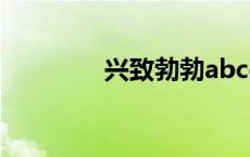 兴致勃勃abcc词语（兴致）