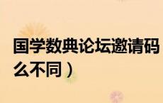国学数典论坛邀请码（国学数典和学乐酷有什么不同）