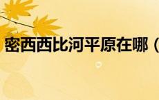 密西西比河平原在哪（密西西比河平原地图）