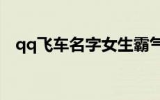 qq飞车名字女生霸气（qq飞车名字女生）