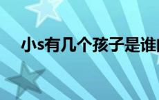 小s有几个孩子是谁的（小s有几个孩子）