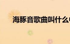 海豚音歌曲叫什么中文（海豚音歌曲）