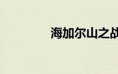 海加尔山之战（海加尔山）