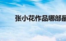 张小花作品哪部最好（张小花作品）