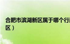 合肥市滨湖新区属于哪个行政区（合肥市滨湖新区属于哪个区）