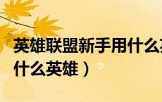 英雄联盟新手用什么英雄好（英雄联盟新手用什么英雄）