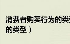 消费者购买行为的类型包括（消费者购买行为的类型）