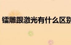 镭雕跟激光有什么区别（激光和镭雕的区别）