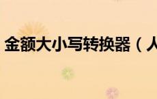 金额大小写转换器（人民币大写的元还是圆）