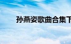 孙燕姿歌曲合集下载（孙燕姿歌曲）