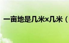 一亩地是几米x几米（一亩地是多少平方米）