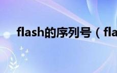 flash的序列号（flashmx2004序列号）