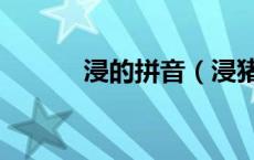 浸的拼音（浸猪笼是什么意思）