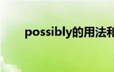 possibly的用法和位置（possibly）