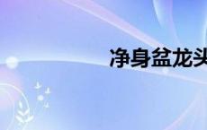 净身盆龙头（净身盆）