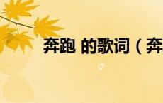 奔跑 的歌词（奔跑的歌词是什么）