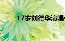 17岁刘德华演唱会（17岁刘德华）