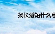 扬长避短什么意思（扬长避短）