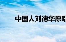 中国人刘德华原唱（中国人刘德华）
