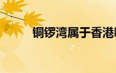 铜锣湾属于香港哪个区（铜锣湾）