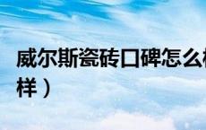 威尔斯瓷砖口碑怎么样（威尔斯瓷砖质量怎么样）