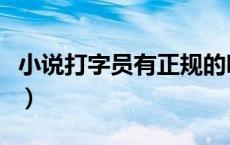 小说打字员有正规的吗（网络小说打字员招聘）