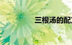 三根汤的配方（三根汤）
