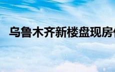 乌鲁木齐新楼盘现房价（乌鲁木齐新楼盘）