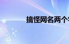 搞怪网名两个字（搞怪网名）