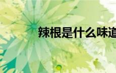 辣根是什么味道（辣根是什么）
