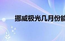 挪威极光几月份能看到（挪威极光）