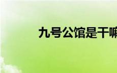 九号公馆是干嘛的（九号公馆）
