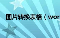 图片转换表格（word批量修改图片大小）