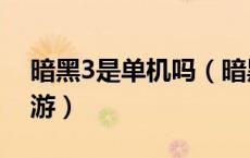 暗黑3是单机吗（暗黑破坏神3是单机还是网游）