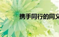 携手同行的同义词（携手同行）