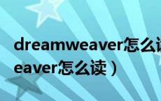 dreamweaver怎么读音发音英语（dreamweaver怎么读）