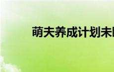 萌夫养成计划未眠君（萌夫养成）