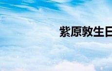 紫原敦生日（紫原敦）