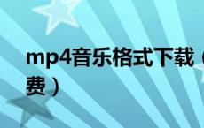 mp4音乐格式下载（mp4音乐下载到u盘免费）
