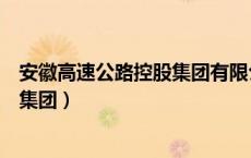 安徽高速公路控股集团有限公司董事长（安徽高速公路控股集团）