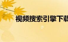 视频搜索引擎下载（视频搜索引擎）