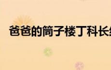 爸爸的筒子楼丁科长结局（爸爸的筒子楼）