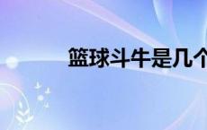 篮球斗牛是几个人（篮球斗牛）