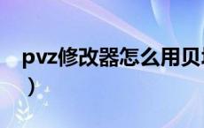 pvz修改器怎么用贝塔版（pvz修改器怎么用）