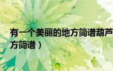 有一个美丽的地方简谱葫芦丝降b调伴奏（有一个美丽的地方简谱）