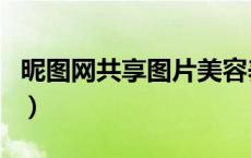 昵图网共享图片美容养生海报（昵图网共享图）