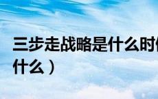 三步走战略是什么时候制定的（三步走战略是什么）
