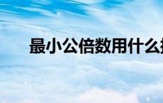 最小公倍数用什么括号（最小公倍数）